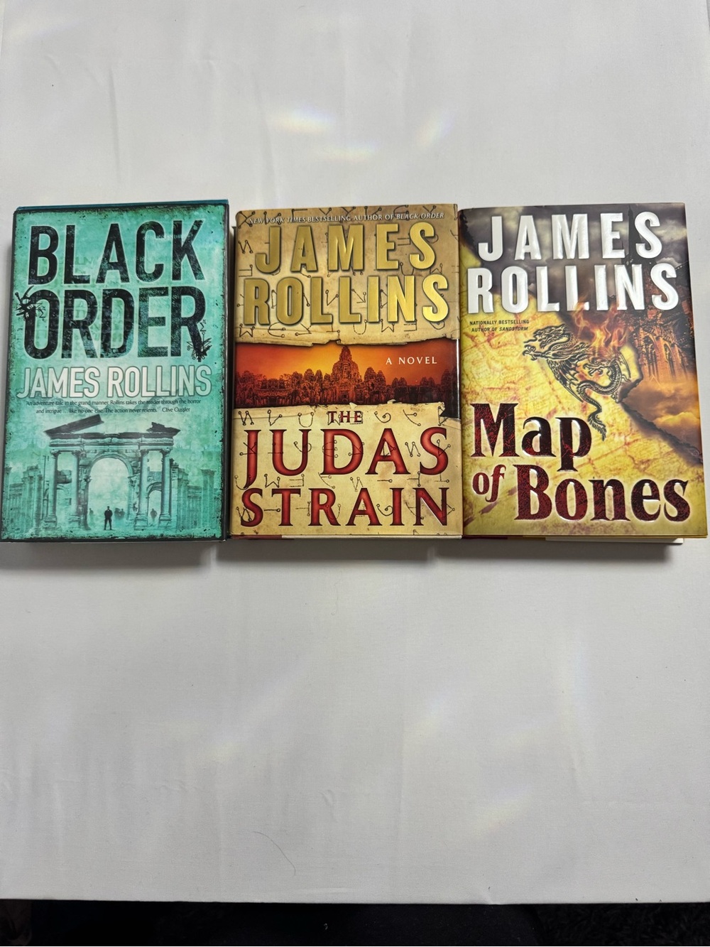 James Rollins bundle of 3